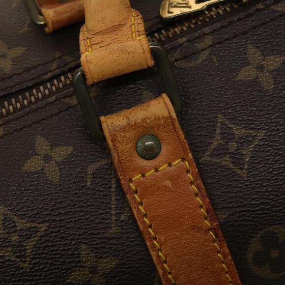 LOUIS VUITTON Monogram Keepall 55 Boston Bag M41424 - Picture 14 of 16